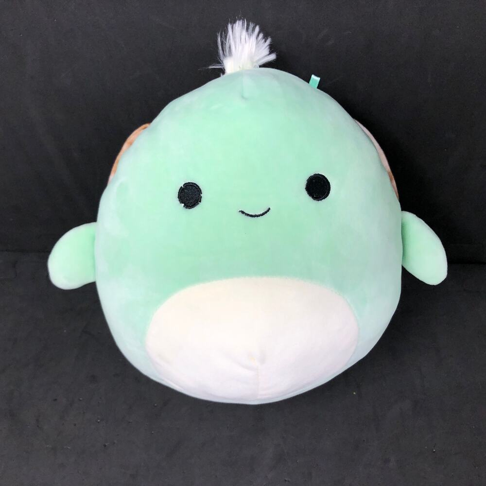 Squishmallows Antoni Sea Turtle Plush 8" Mint Green Brown Shell Kawaii Kellytoy